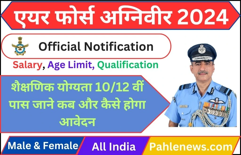 Indian Airforce Recruitment 2024