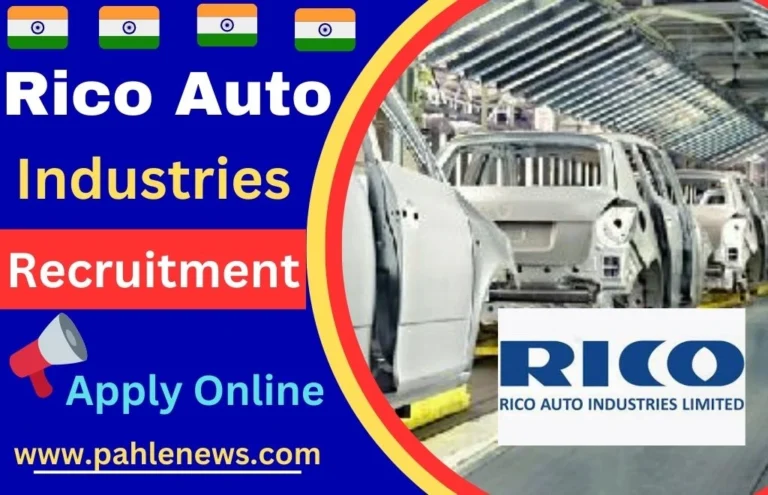 RICO Auto Industries Recruitment 2023