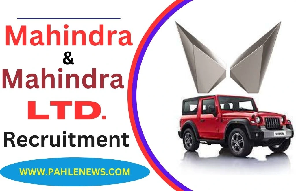 Mahindra & Mahindra Recruitment 2023