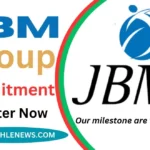 JBM Auto Recruitment 2025