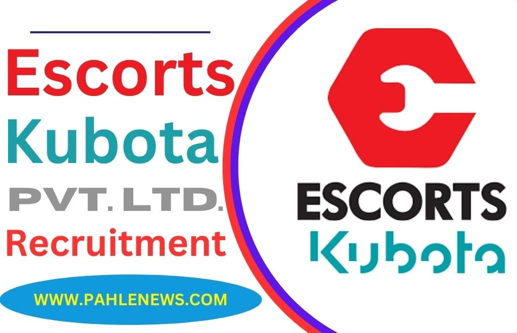 Escort Kubota Recruitment 2023