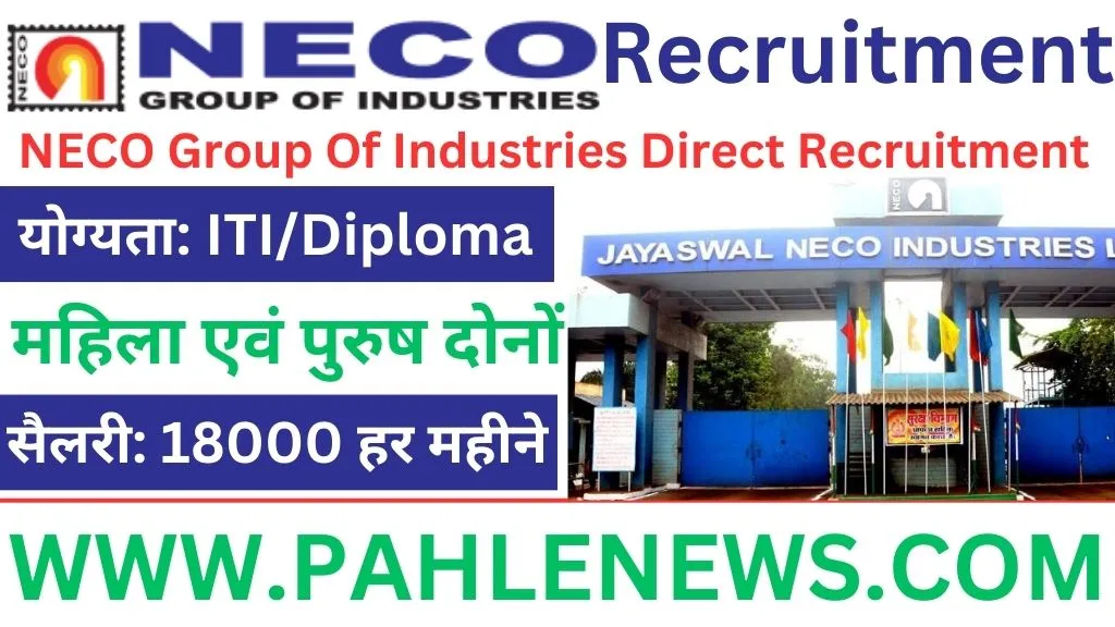 NECO Group Recruitment 2024
