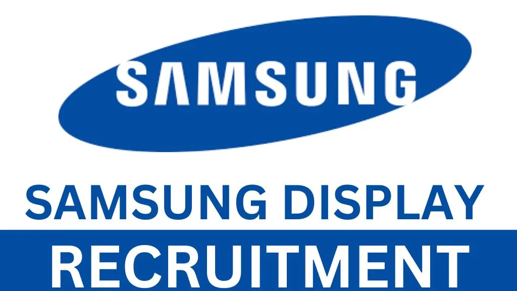 Samsung Display Job Campus 2024